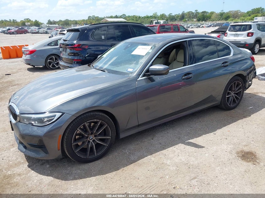2022 BMW 3er VIN 3MW5R1J0XN8C32096 IAAI salvage auction — REAR END, Original (Texas), sold $9,600 on 2026-07-30 (photo 2)