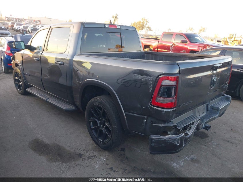 2022 Ram 1500 VIN 1C6SRFJT6NN118484 IAAI salvage auction — FRONT & REAR, Wait Title, sold $5,800 on 2026-07-22 (photo 3)