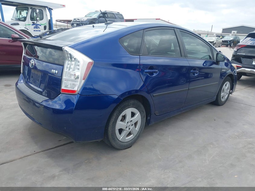 2011 Toyota Prius VIN JTDKN3DU1B5369934 IAAI salvage auction — LEFT FRONT, Original (Texas), sold $475 on 2026-07-07 (photo 4)