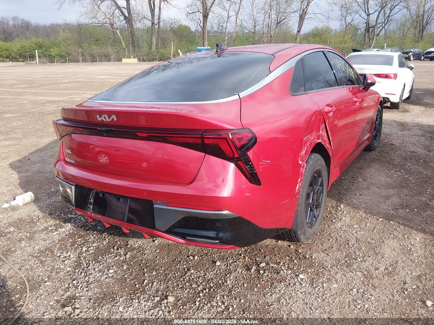 2025 Kia K5 VIN KNAG24J78S5293984 IAAI salvage auction — FRONT END, Salvage (Indiana), sold $6,500 on 2026-08-01 (photo 4)