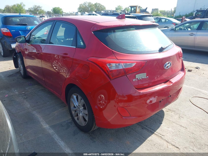 2013 Hyundai Elantra VIN KMHD35LE2DU084894 IAAI salvage auction — LEFT FRONT, Wait Title, sold $375 on 2026-07-20 (photo 3)