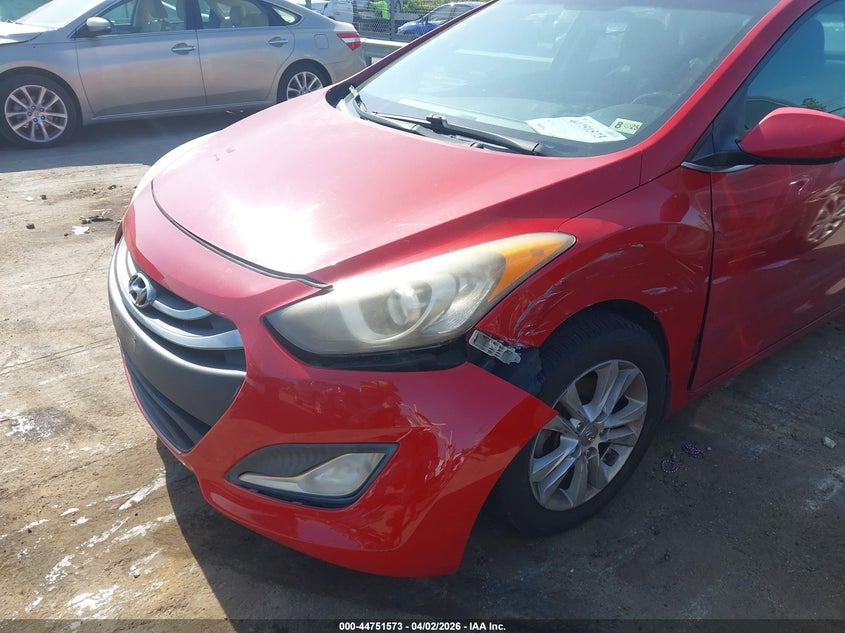 2013 Hyundai Elantra VIN KMHD35LE2DU084894 IAAI salvage auction — LEFT FRONT, Wait Title, sold $375 on 2026-07-20 (photo 6)