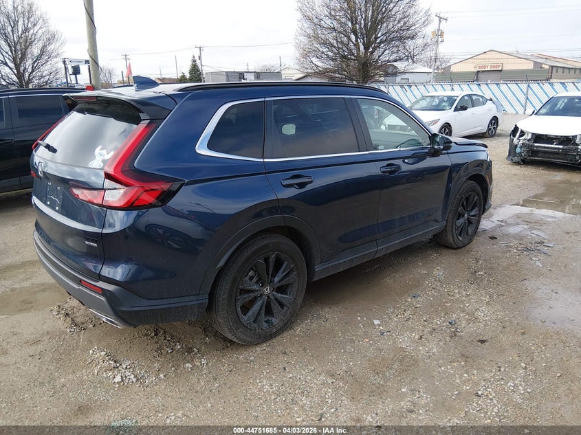 2024 Honda Cr-v VIN 7FARS6H91RE076126 IAAI salvage auction — FRONT END, Wait Title, sold $11,100 on 2026-07-10 (photo 4)