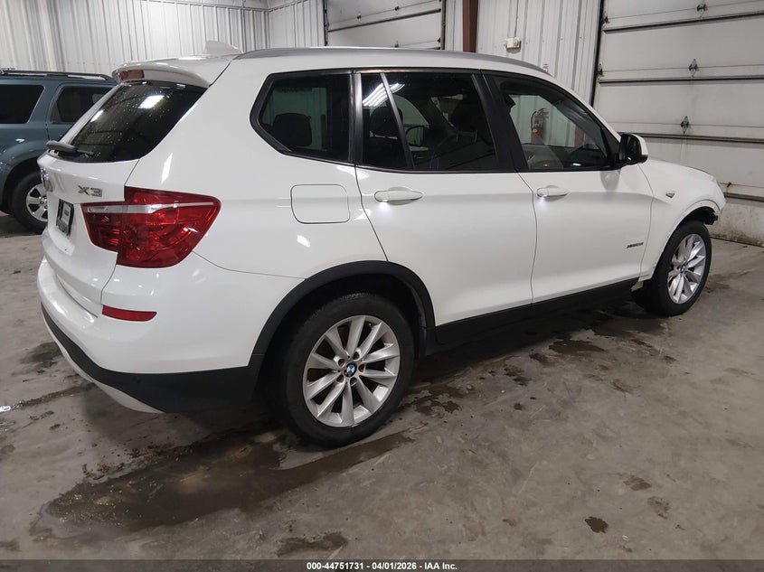 2017 BMW X3 VIN 5UXWX9C5XH0T06019 IAAI salvage auction — FRONT END, Salvage (Iowa), sold $1,000 on 2026-07-28 (photo 4)