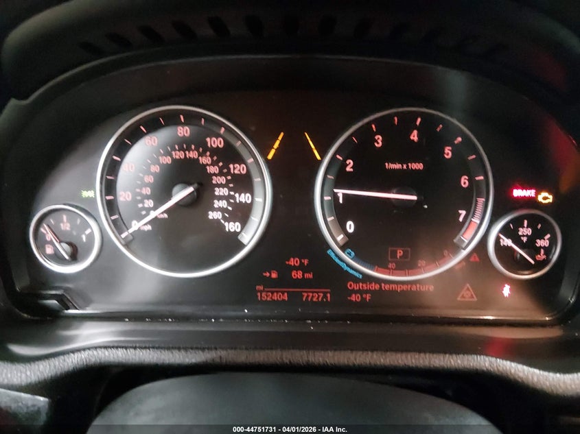 2017 BMW X3 VIN 5UXWX9C5XH0T06019 IAAI salvage auction — FRONT END, Salvage (Iowa), sold $1,000 on 2026-07-28 (photo 7)