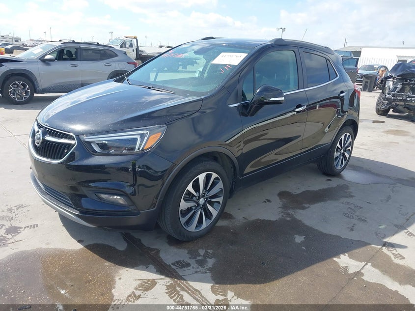 2019 Buick Encore VIN KL4CJCSM8KB916793 IAAI salvage auction — REAR END, Clear (Michigan), sold $7,700 on 2026-08-19 (photo 2)
