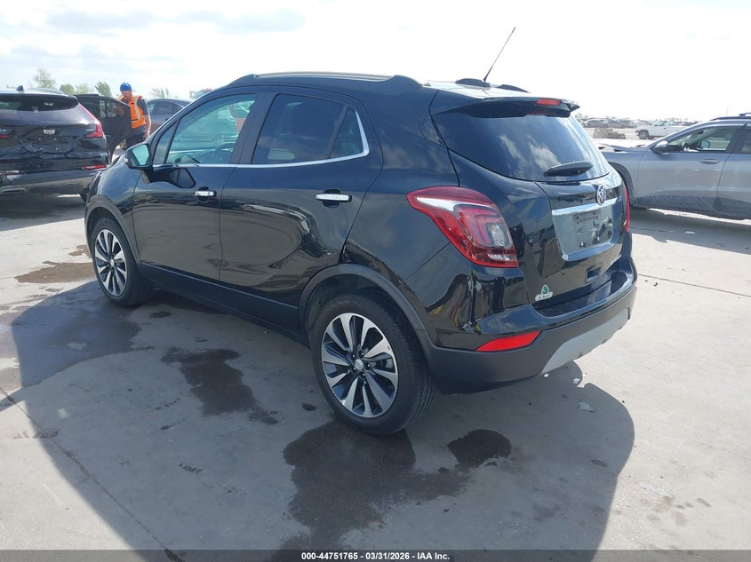 2019 Buick Encore VIN KL4CJCSM8KB916793 IAAI salvage auction — REAR END, Clear (Michigan), sold $7,700 on 2026-08-19 (photo 3)