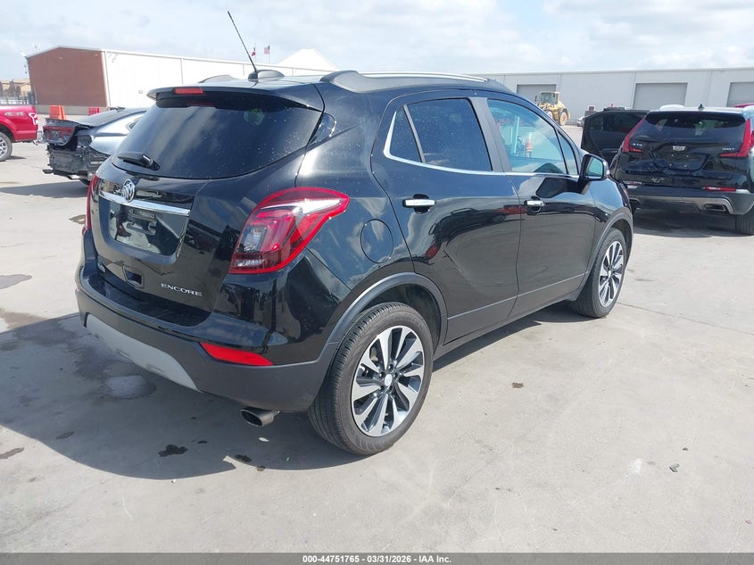 2019 Buick Encore VIN KL4CJCSM8KB916793 IAAI salvage auction — REAR END, Clear (Michigan), sold $7,700 on 2026-08-19 (photo 4)