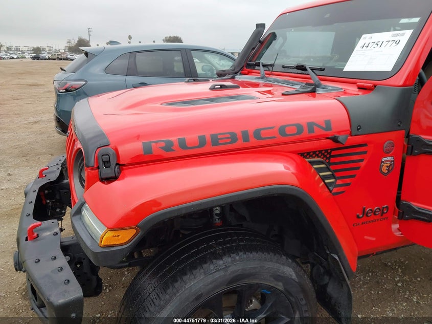 2022 Jeep Gladiator VIN 1C6JJTBG9NL108868 IAAI salvage auction — UNKNOWN, Wait Title, sold $19,350 on 2026-07-29 (photo 6)