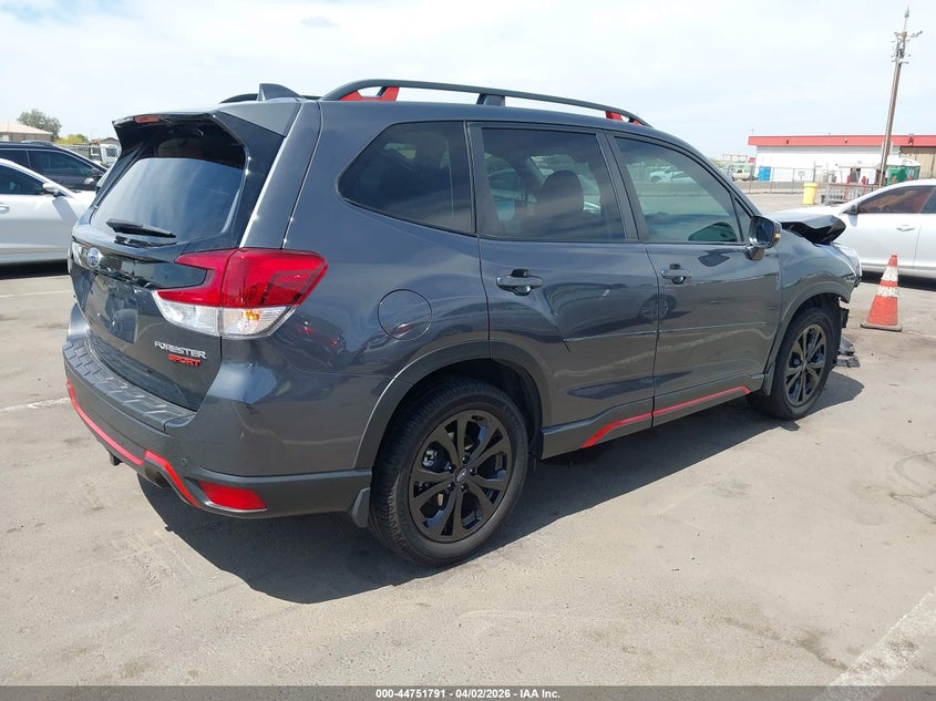 2021 Subaru Forester VIN JF2SKARC6MH540631 IAAI salvage auction — LEFT FRONT, Wait Title, sold $6,750 on 2026-07-07 (photo 4)