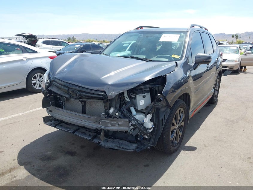 2021 Subaru Forester VIN JF2SKARC6MH540631 IAAI salvage auction — LEFT FRONT, Wait Title, sold $6,750 on 2026-07-07 (photo 6)