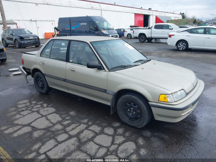 1991 Honda Civic VIN JHMED3659MS011506 IAAI salvage auction — REAR END, Salvage (Oregon), sold $25 on 2026-07-30 (photo 1)