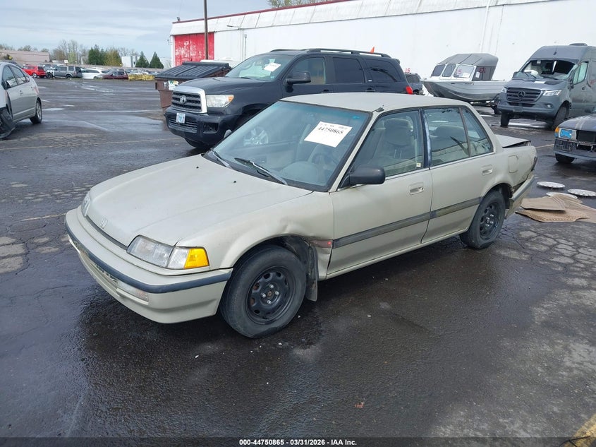 1991 Honda Civic VIN JHMED3659MS011506 IAAI salvage auction — REAR END, Salvage (Oregon), sold $25 on 2026-07-30 (photo 2)