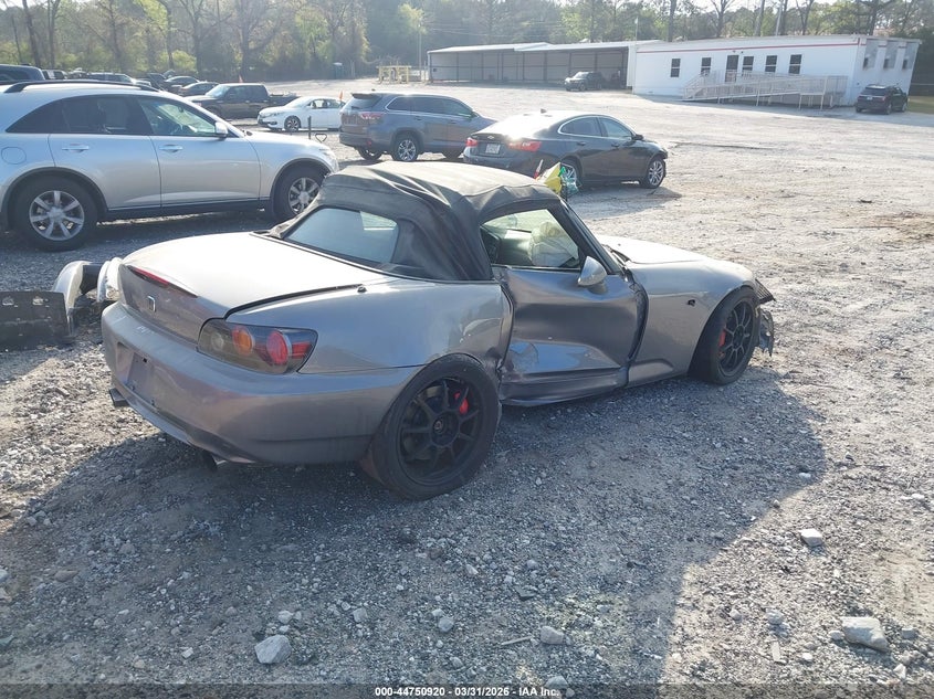 2004 Honda S2000 VIN JHMAP21474T002361 IAAI salvage auction — FRONT END, Salvage (Georgia), sold $8,800 on 2026-07-16 (photo 4)