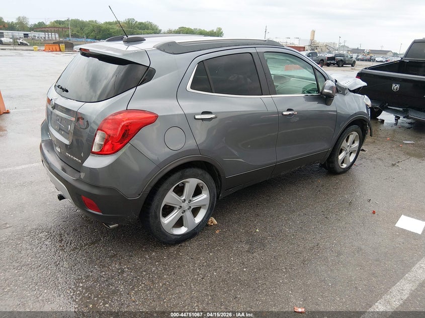 2015 Buick Encore VIN KL4CJASB1FB193250 IAAI salvage auction — FRONT END, Wait Title, sold $400 on 2026-07-07 (photo 4)