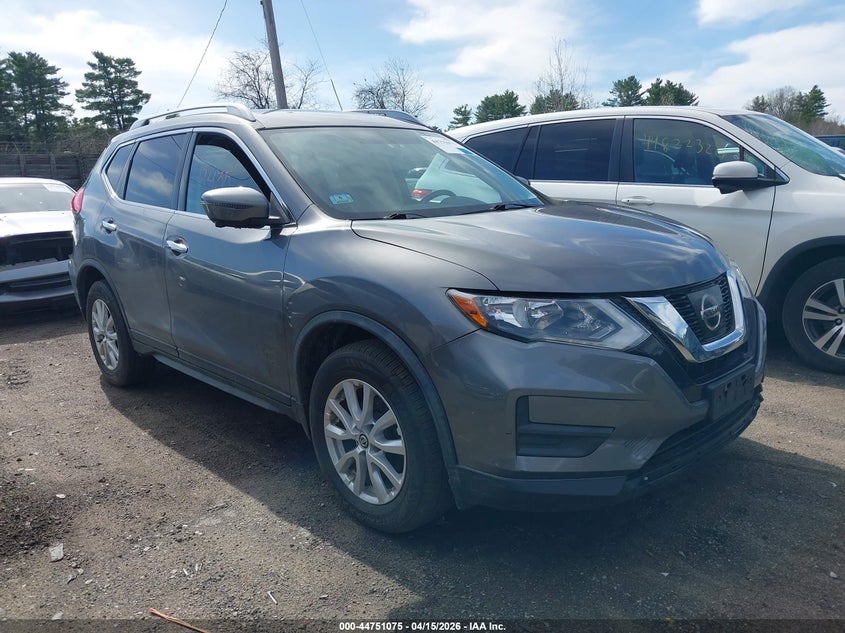 2017 Nissan Rogue VIN JN8AT2MV4HW277776 IAAI salvage auction — REAR END, Wait Title, sold $2,000 on 2026-07-17 (photo 1)