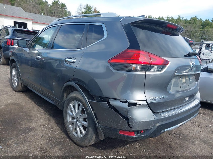 2017 Nissan Rogue VIN JN8AT2MV4HW277776 IAAI salvage auction — REAR END, Wait Title, sold $2,000 on 2026-07-17 (photo 3)