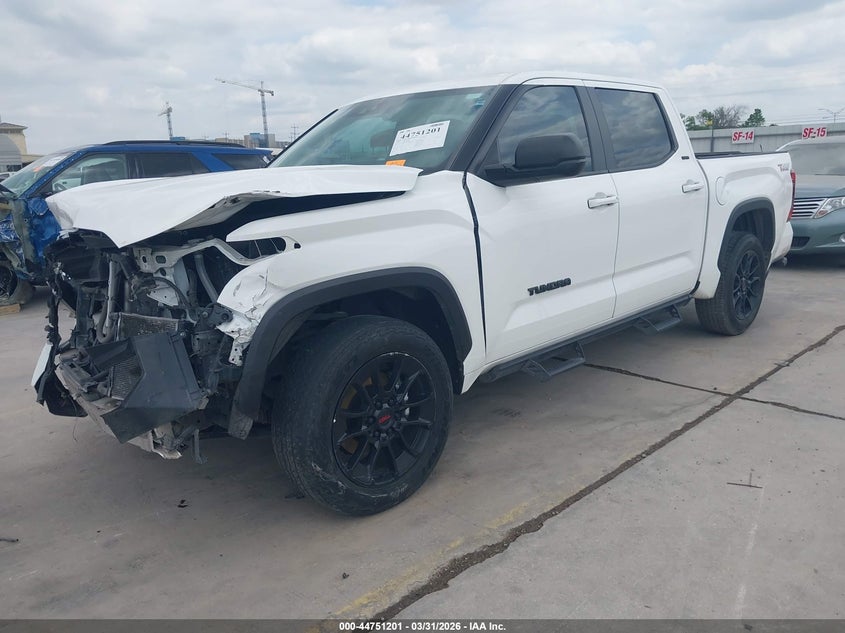 2024 Toyota Tundra VIN 5TFLA5DB5RX159488 IAAI salvage auction — FRONT END, Original (Texas), sold $15,850 on 2026-07-13 (photo 2)