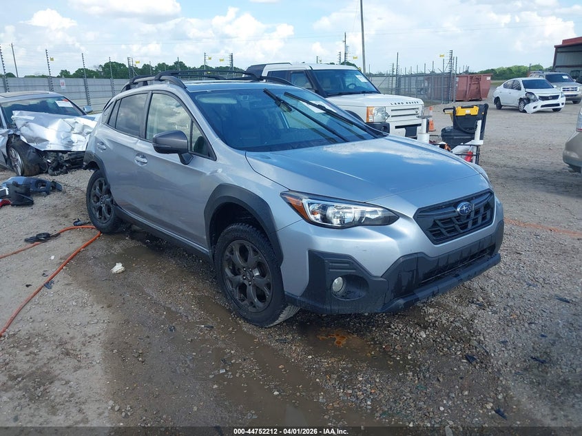 2021 Subaru Xv VIN JF2GTHSC7MH229005 IAAI salvage auction — REAR END, Wait Title, sold $1,600 on 2026-07-28 (photo 1)