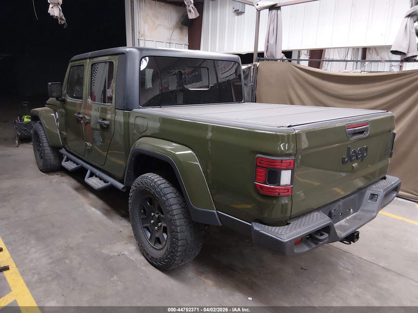 2021 Jeep Gladiator VIN 1C6HJTAG8ML618840 IAAI salvage auction — FRONT END, Wait Title, sold $15,100 on 2026-07-12 (photo 3)