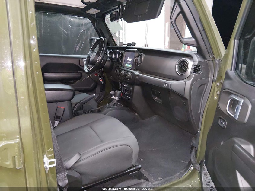 2021 Jeep Gladiator VIN 1C6HJTAG8ML618840 IAAI salvage auction — FRONT END, Wait Title, sold $15,100 on 2026-07-12 (photo 5)