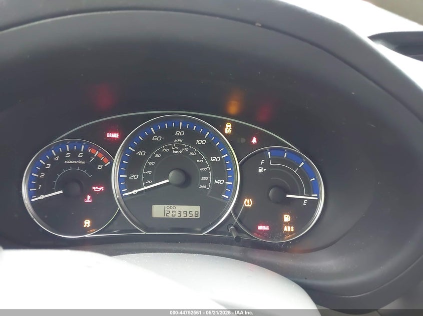 2011 Subaru Forester VIN JF2SHADC5BH729242 IAAI salvage auction — NORMAL WEAR, Clear (Delaware), sold $475 on 2026-07-06 (photo 7)