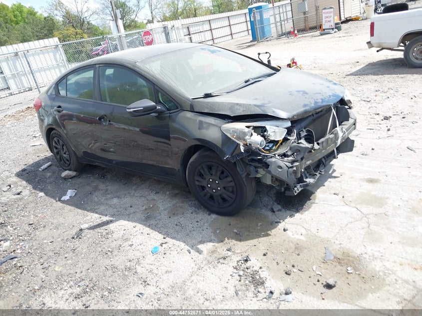 2016 Kia Forte VIN KNAFX4A67G5541394 IAAI salvage auction — FRONT END, Salvage (Georgia), sold $450 on 2026-08-02 (photo 1)