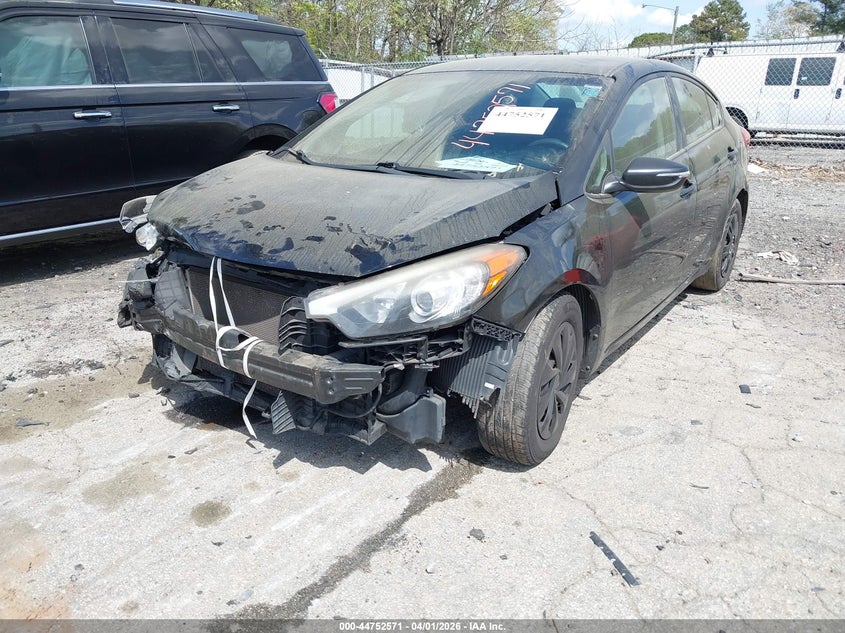 2016 Kia Forte VIN KNAFX4A67G5541394 IAAI salvage auction — FRONT END, Salvage (Georgia), sold $450 on 2026-08-02 (photo 6)
