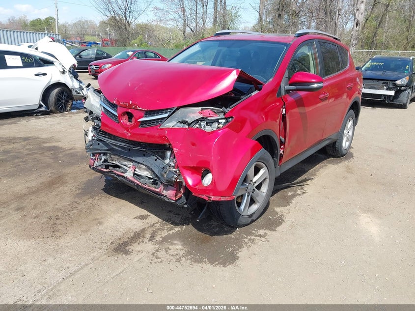 2014 Toyota Rav 4 VIN JTMWFREV8EJ022573 IAAI salvage auction — FRONT END, Wait Title, sold $2,400 on 2026-07-08 (photo 2)