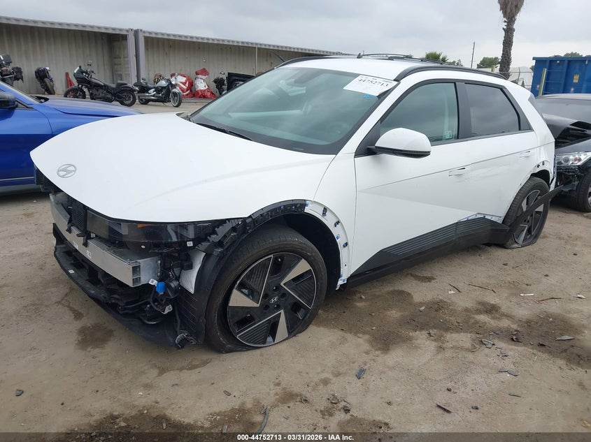 2025 Hyundai Ioniq 5 VIN 7YAKN4DA5SY039488 IAAI salvage auction — FRONT END, Wait Title, sold $10,700 on 2026-07-15 (photo 2)