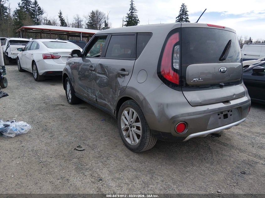 2018 Kia Soul VIN KNDJP3A58J7576259 IAAI salvage auction — RIGHT FRONT, Wait Title, sold $725 on 2026-07-08 (photo 3)