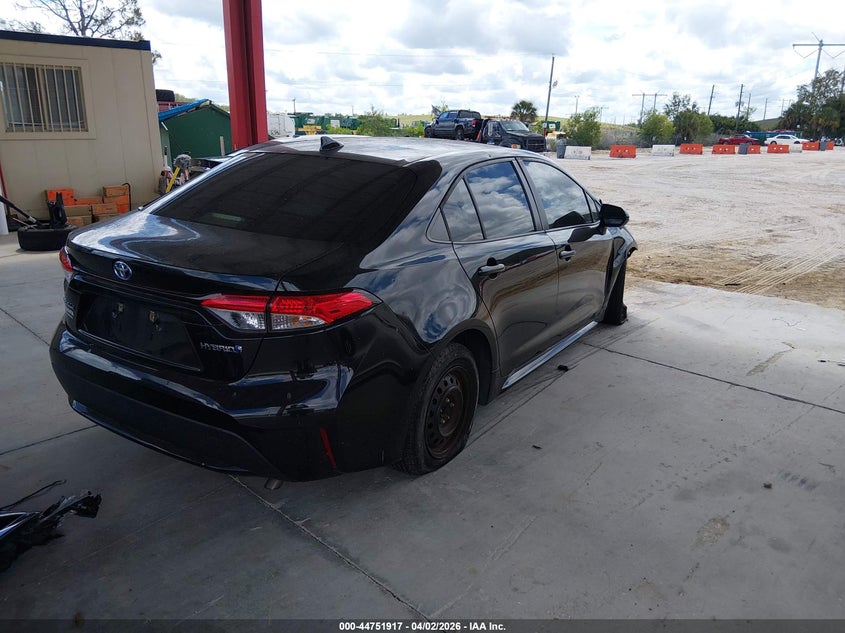 2022 Toyota Corolla VIN JTDEAMDE9NJ049490 IAAI salvage auction — FRONT END, Wait Title, sold $25 on 2026-07-21 (photo 4)
