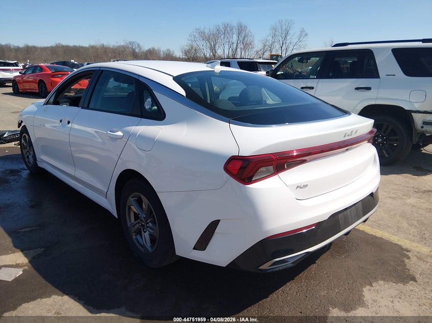 2022 Kia K5 VIN 5XXG14J29NG163125 IAAI salvage auction — FRONT END, Salvage Title, sold $3,000 on 2026-07-19 (photo 3)