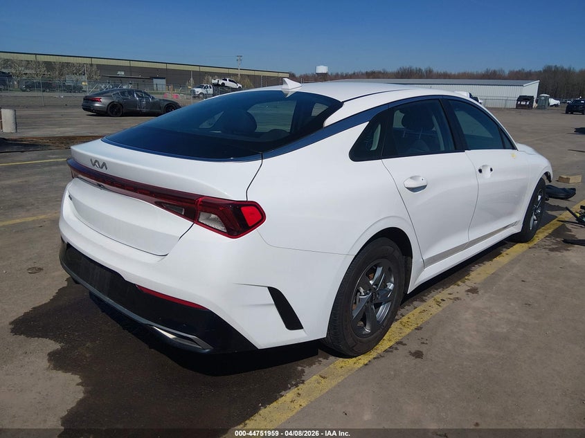 2022 Kia K5 VIN 5XXG14J29NG163125 IAAI salvage auction — FRONT END, Salvage Title, sold $3,000 on 2026-07-19 (photo 4)