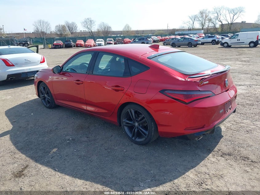 2024 Acura Integra VIN 19UDE4H35RA001243 IAAI salvage auction — REAR END, Salvage (New Jersey), sold $8,000 on 2026-07-31 (photo 3)