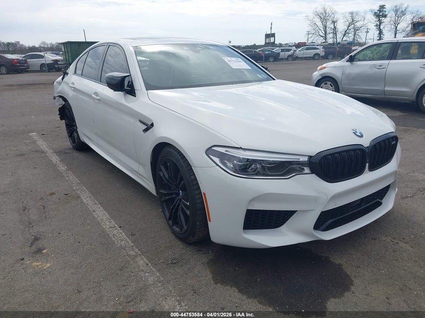 2020 BMW M5 VIN WBSJF0C07LB448848 IAAI salvage auction — REAR END, Salvage (New Jersey), sold $17,700 on 2026-08-02 (photo 1)