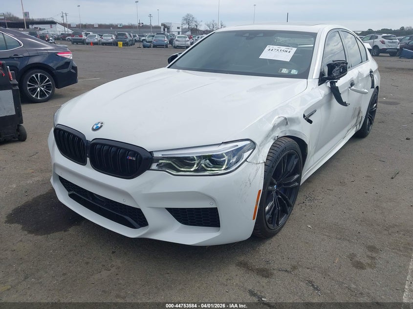 2020 BMW M5 VIN WBSJF0C07LB448848 IAAI salvage auction — REAR END, Salvage (New Jersey), sold $17,700 on 2026-08-02 (photo 2)