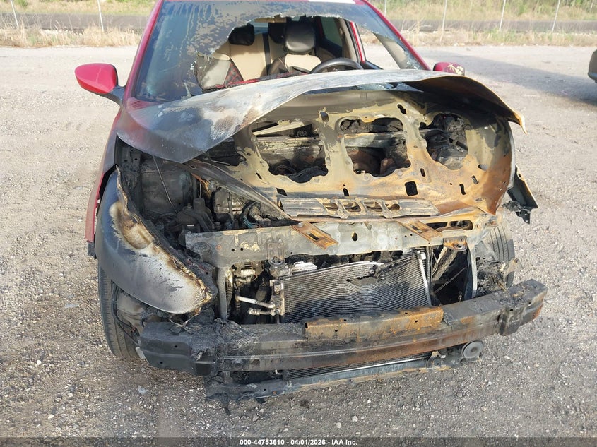 2016 Hyundai Accent VIN KMHCT4AE7GU049443 IAAI salvage auction — ENGINE BURN, Certificate Of Destruction (Florida), sold $250 on 2026-07-14 (photo 6)