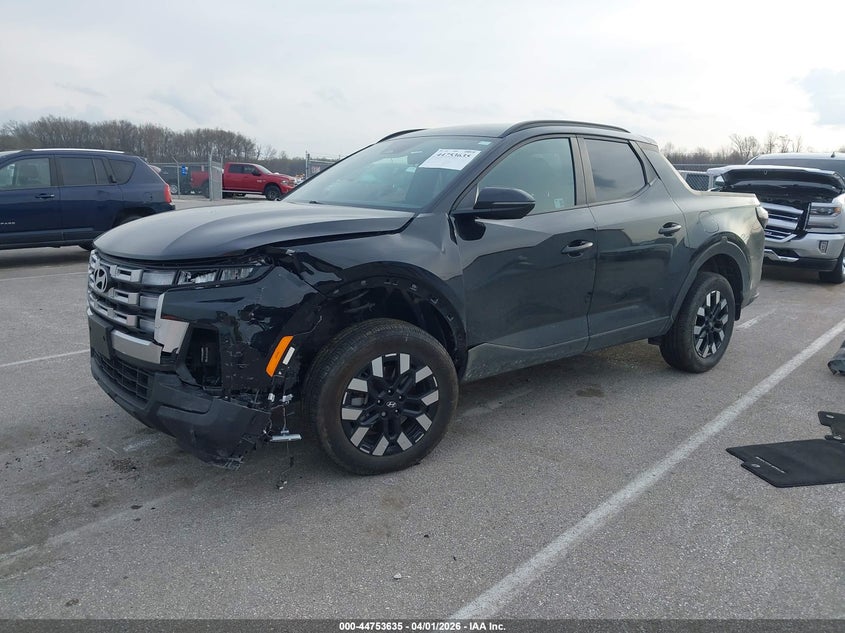 2025 Hyundai Santa cruz VIN 5NTJCDDE2SH127199 IAAI salvage auction — FRONT END, Wait Title, sold $9,300 on 2026-07-16 (photo 2)