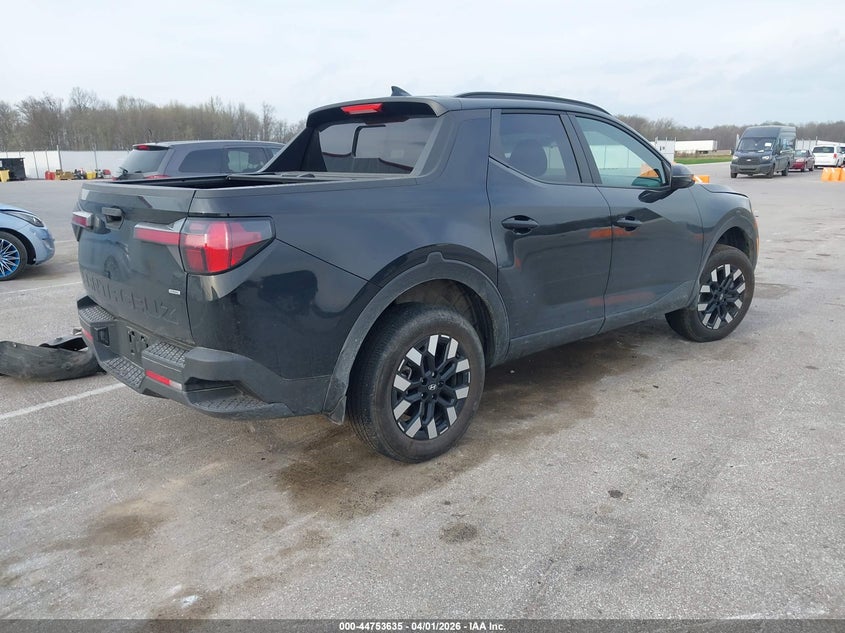 2025 Hyundai Santa cruz VIN 5NTJCDDE2SH127199 IAAI salvage auction — FRONT END, Wait Title, sold $9,300 on 2026-07-16 (photo 4)