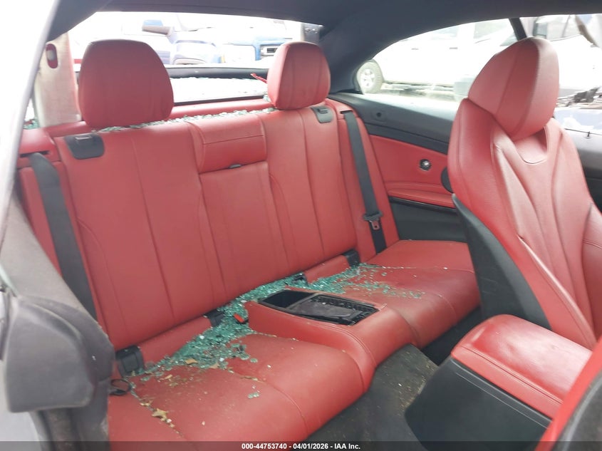 2016 BMW 4er VIN WBA3T3C52G5A41577 IAAI salvage auction — REAR END, Wait Title, sold $2,975 on 2026-07-29 (photo 8)