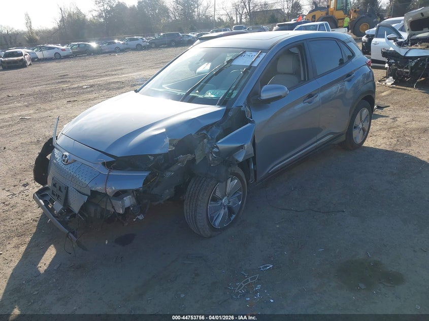 2021 Hyundai Kona VIN KM8K53AG4MU104850 IAAI salvage auction — FRONT END, Salvage (Virginia), sold $4,400 on 2026-07-24 (photo 2)