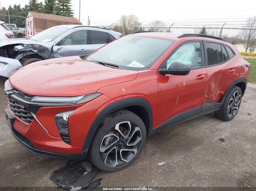2024 Chevrolet Trax VIN KL77LJE28RC034721 IAAI salvage auction — LEFT SIDE, Wait Title, sold $7,200 on 2026-07-16 (photo 2)