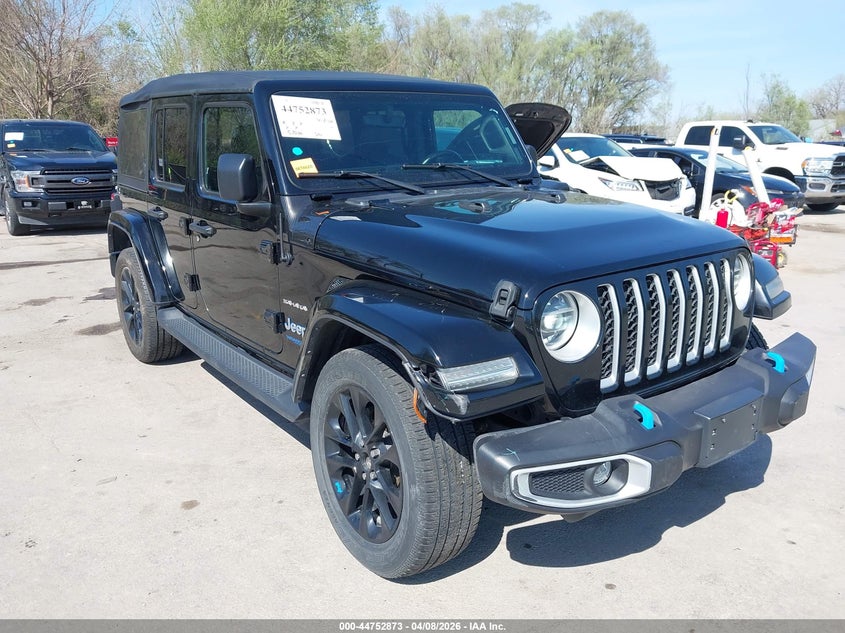2022 Jeep Grand wagoneer VIN 1C4JJXP62NW128927 IAAI salvage auction — RIGHT FRONT, Salvage (Missouri), sold $12,200 on 2026-07-29 (photo 6)