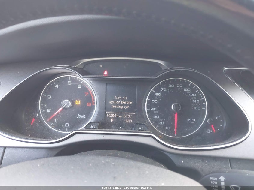 2015 Audi A4 VIN WAUAFAFL4FN011487 IAAI salvage auction — LEFT FRONT, Wait Title, sold $1,775 on 2026-08-14 (photo 7)