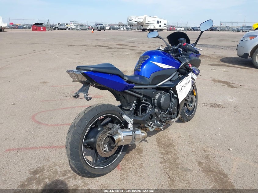 2013 Yamaha Fz VIN JYARJ18E7DA012006 IAAI salvage auction — LEFT SIDE, Regular (South Dakota), sold $1,450 on 2026-09-01 (photo 4)