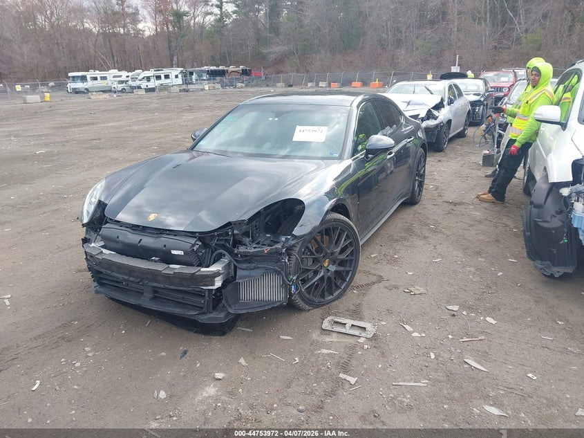 2020 Porsche Panamera VIN WP0AB2A73LL140598 IAAI salvage auction — RIGHT FRONT, Wait Title, sold $25,250 on 2026-07-19 (photo 2)