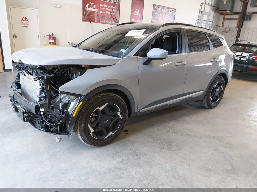 2026 Kia Sportage VIN 5XYK33DFXTG379166 IAAI salvage auction — FRONT END, Original (Texas), sold $12,750 on 2026-07-06 (photo 2)