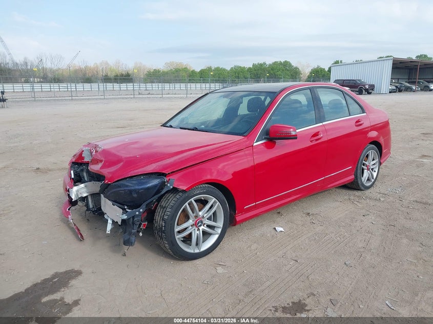 2011 Mercedes-benz C class VIN WDDGF8BB3BR151672 IAAI salvage auction — FRONT END, Salvage (Idaho), sold $575 on 2026-07-15 (photo 2)