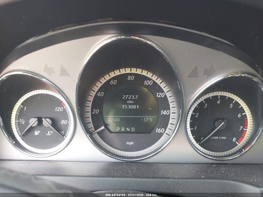 2011 Mercedes-benz C class VIN WDDGF8BB3BR151672 IAAI salvage auction — FRONT END, Salvage (Idaho), sold $575 on 2026-07-15 (photo 7)